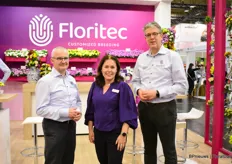 Jeroen Ravensbergen, Daphne Hoogeveen and Rick Minck of Floritec are betting on the families they show. These are genetically similar, making it easy for a grower to have diversity of varieties and colours in his greenhouse.